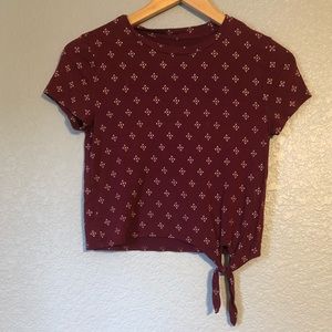 Aeropostale-cropped shirt